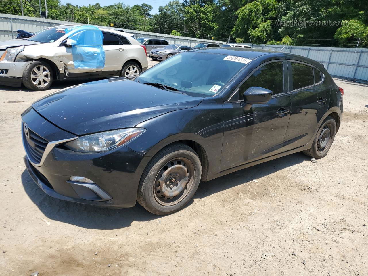 2016 Mazda 3 Sport Black vin: 3MZBM1J76GM267310