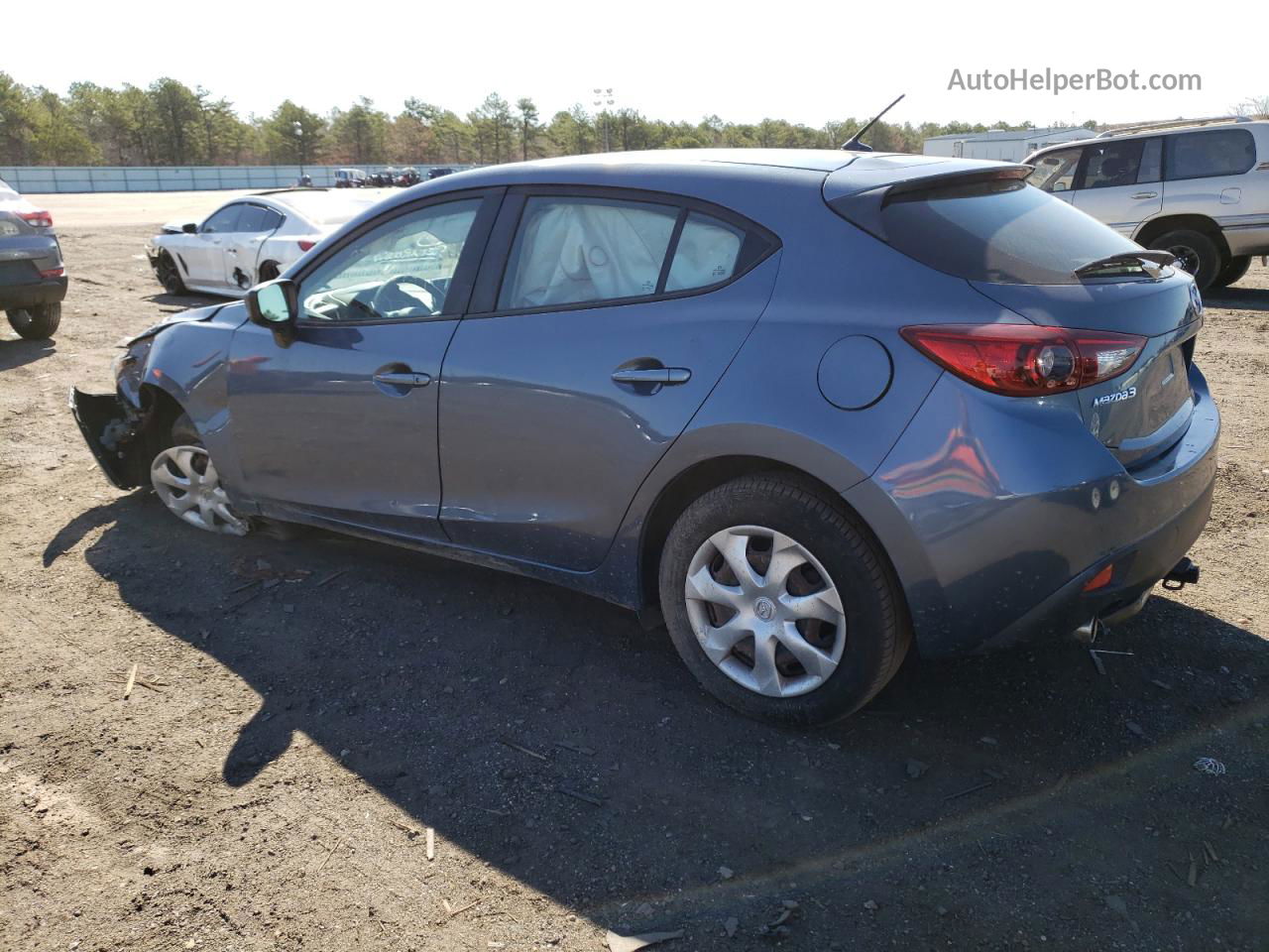 2016 Mazda 3 Sport Blue vin: 3MZBM1J78GM239847