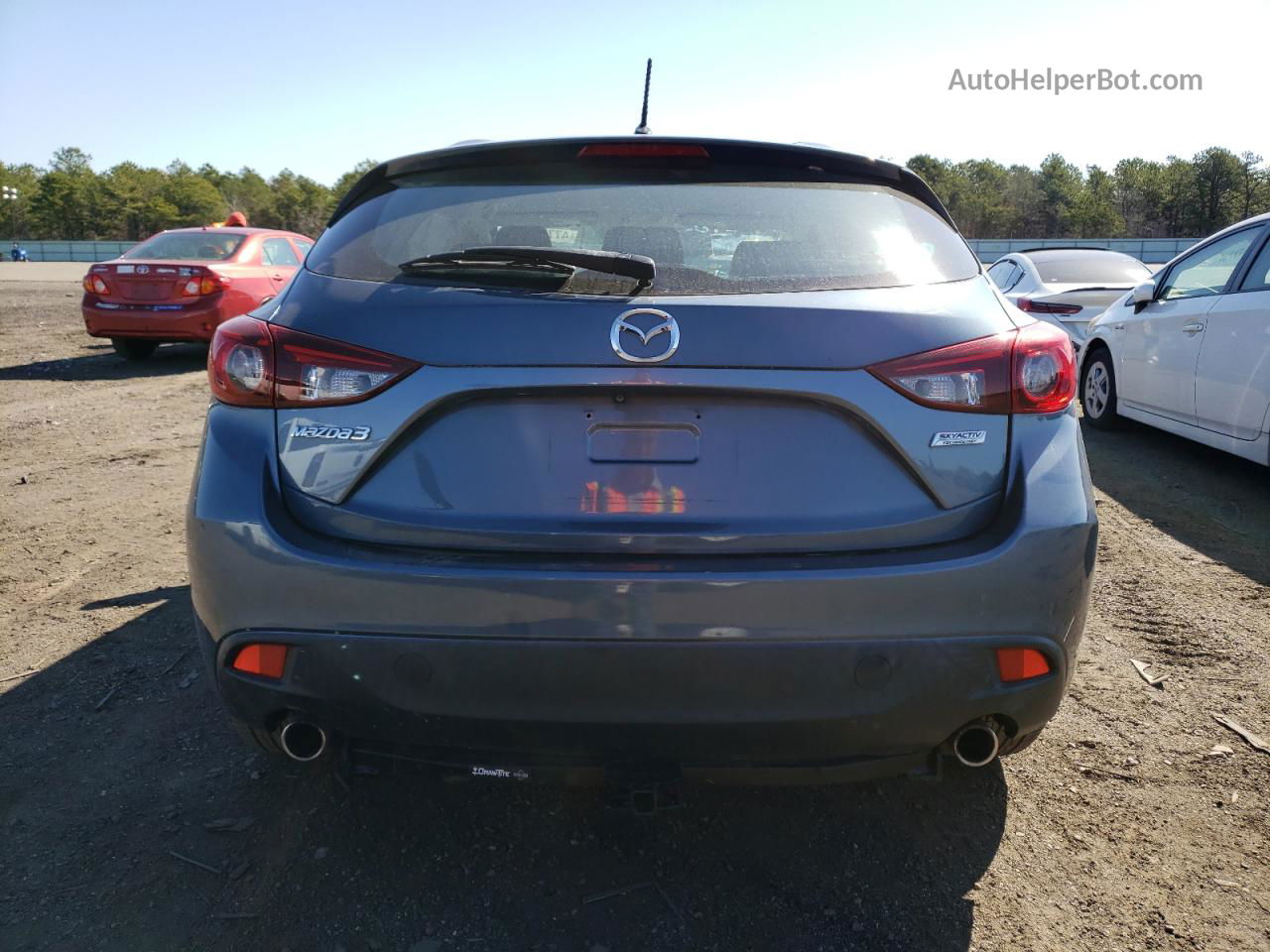 2016 Mazda 3 Sport Blue vin: 3MZBM1J78GM239847