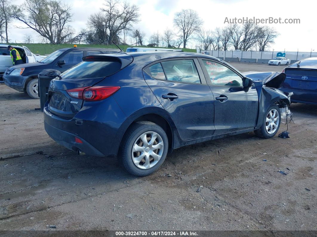 2016 Mazda Mazda3 I Sport Синий vin: 3MZBM1J78GM252940