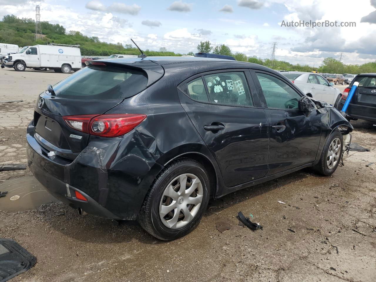 2014 Mazda 3 Sport Black vin: 3MZBM1K70EM112456