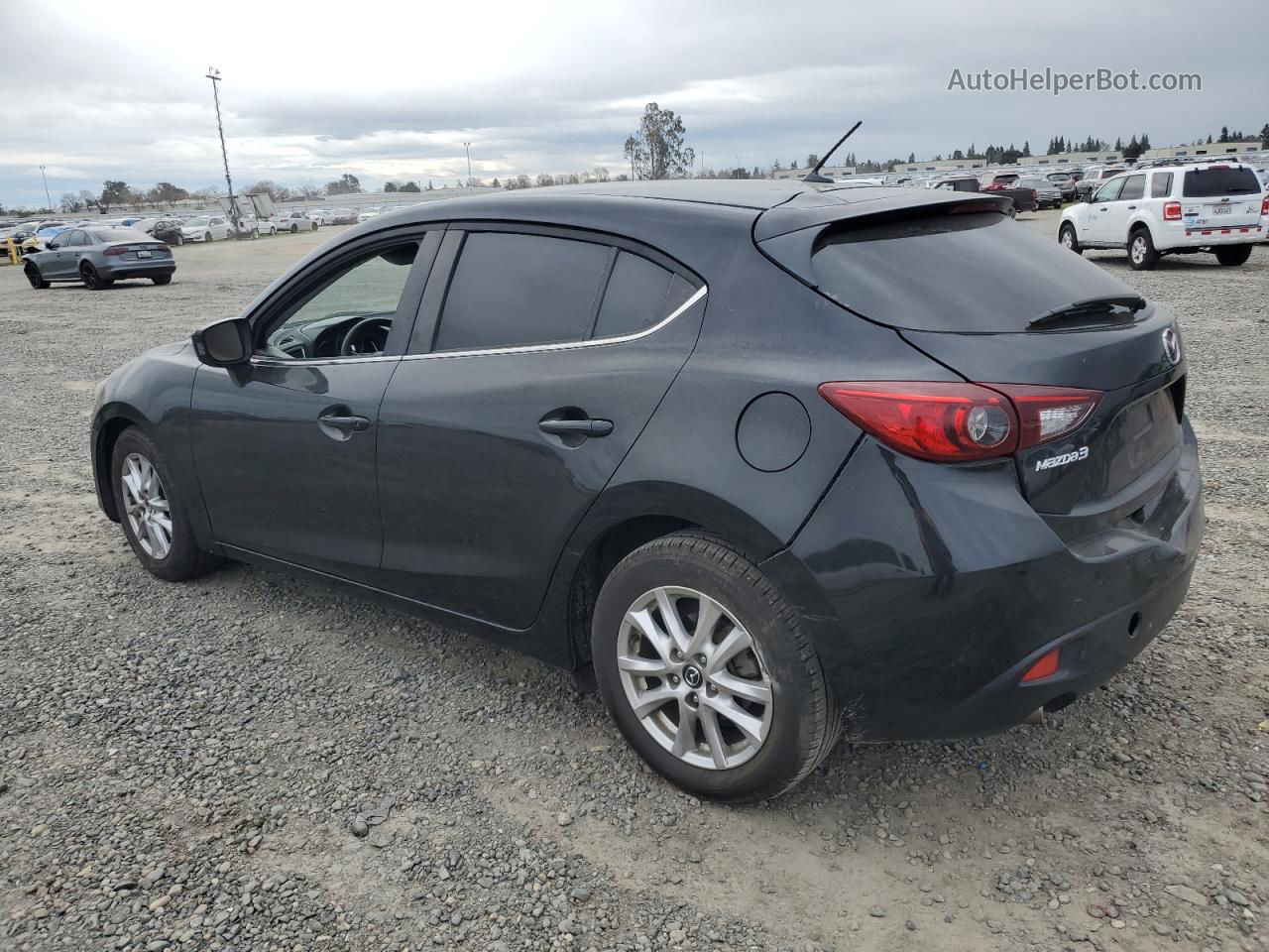 2016 Mazda 3 Sport Черный vin: 3MZBM1K71GM273532