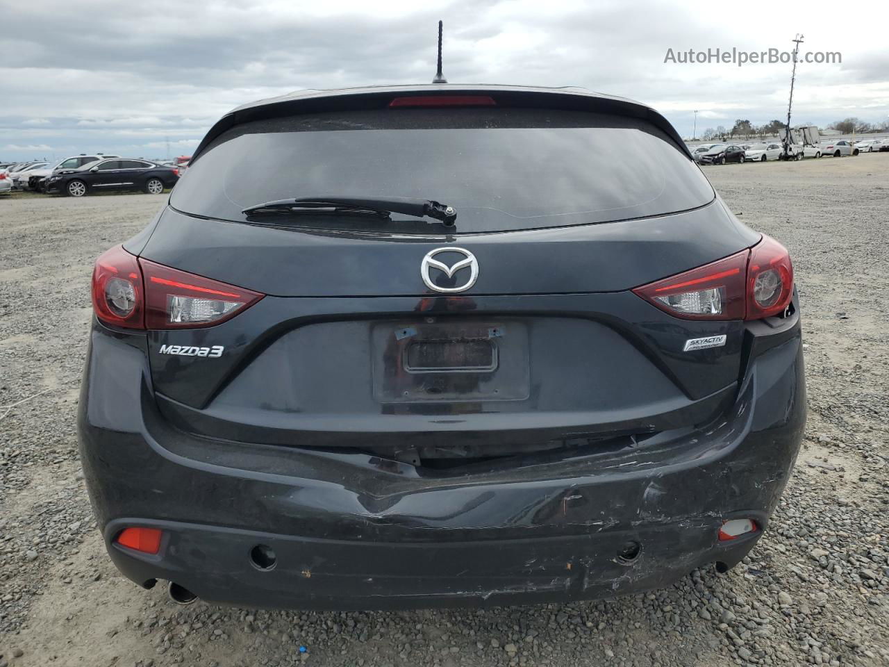 2016 Mazda 3 Sport Black vin: 3MZBM1K71GM273532