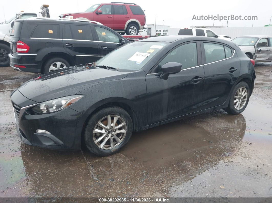 2016 Mazda Mazda3 I Sport Черный vin: 3MZBM1K71GM276088