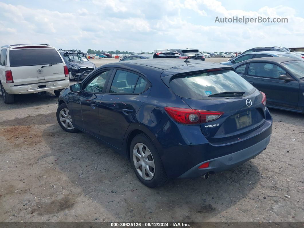 2015 Mazda Mazda3 I Sport Синий vin: 3MZBM1K72FM211975