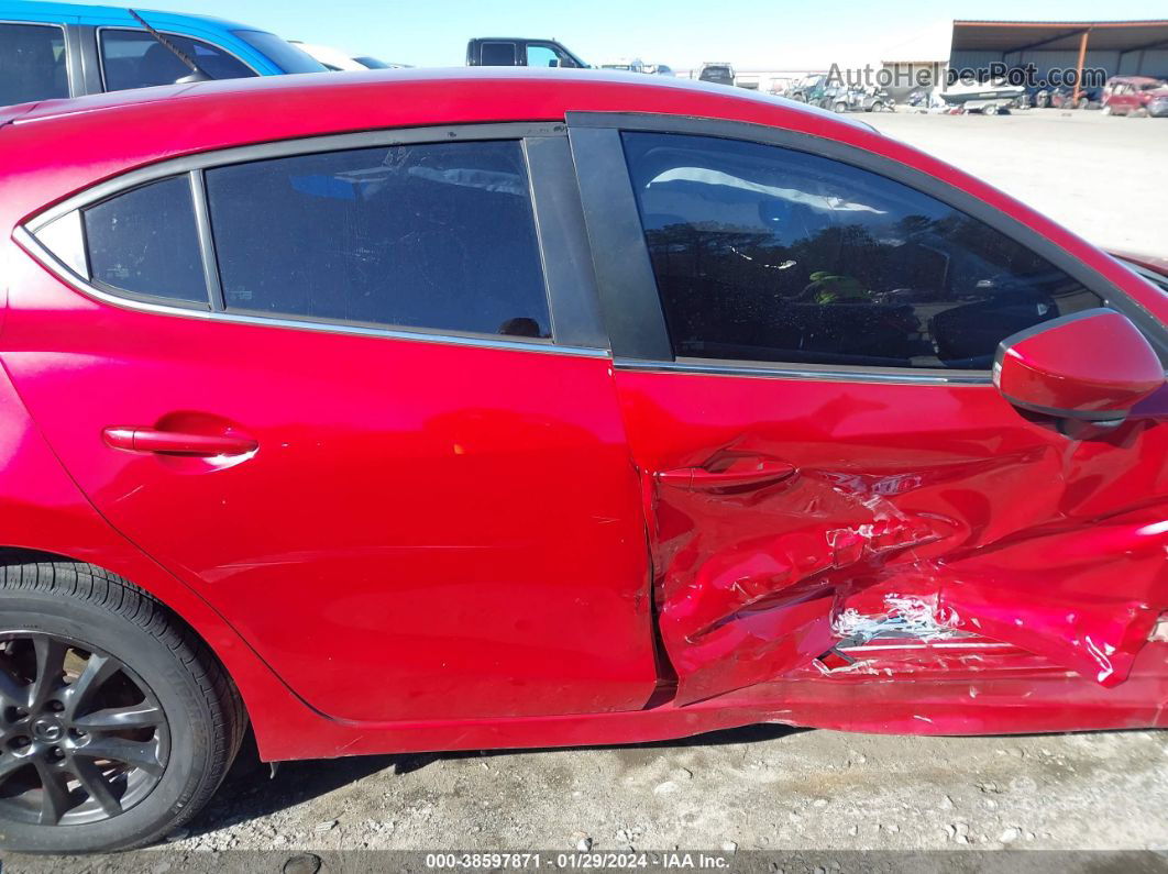 2016 Mazda Mazda3 I Sport Red vin: 3MZBM1K73GM263195