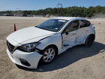 2015 Mazda 3 Sport White vin: 3MZBM1K77FM234653