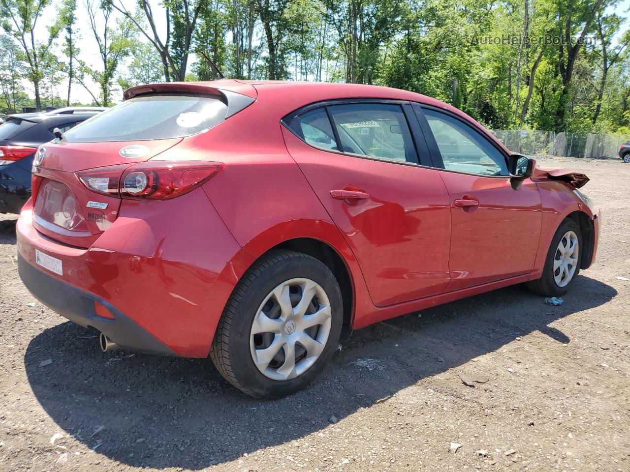 2015 Mazda 3 Sport Red vin: 3MZBM1K78FM145092