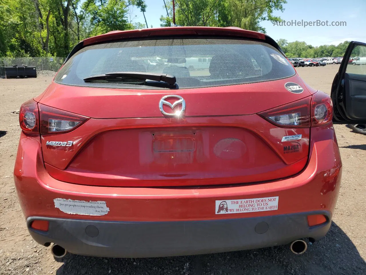 2015 Mazda 3 Sport Red vin: 3MZBM1K78FM145092