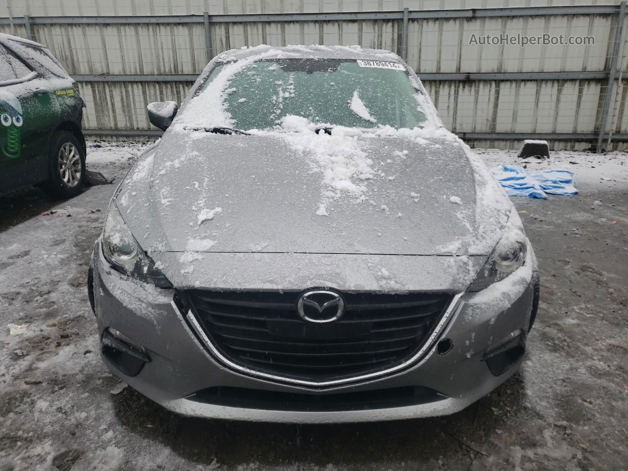 2015 Mazda 3 Sport Silver vin: 3MZBM1K79FM185732