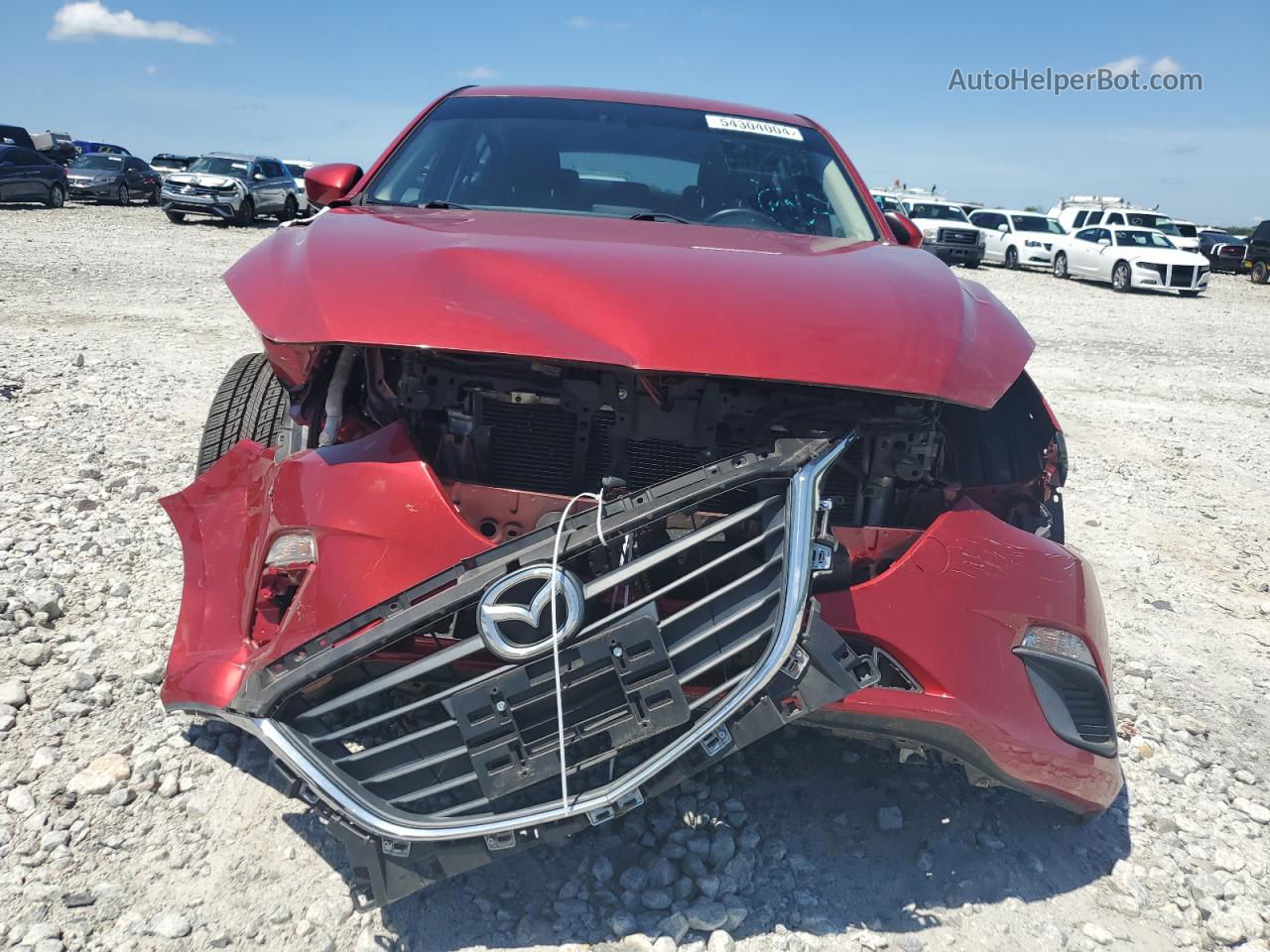 2016 Mazda 3 Sport Red vin: 3MZBM1K79GM264397