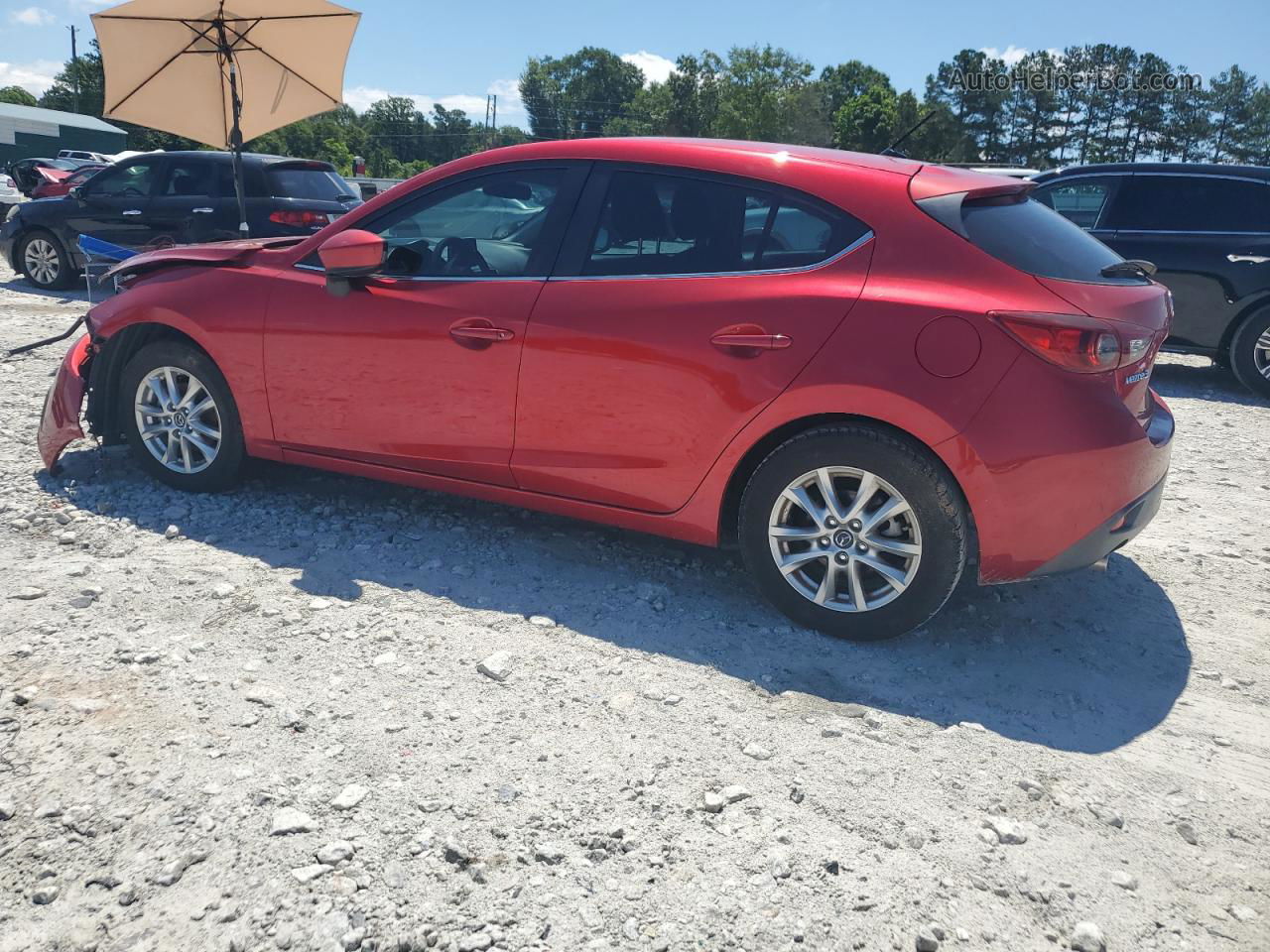 2016 Mazda 3 Sport Red vin: 3MZBM1K79GM264397