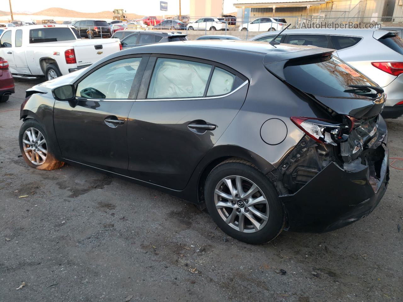 2016 Mazda 3 Sport Charcoal vin: 3MZBM1K79GM296704