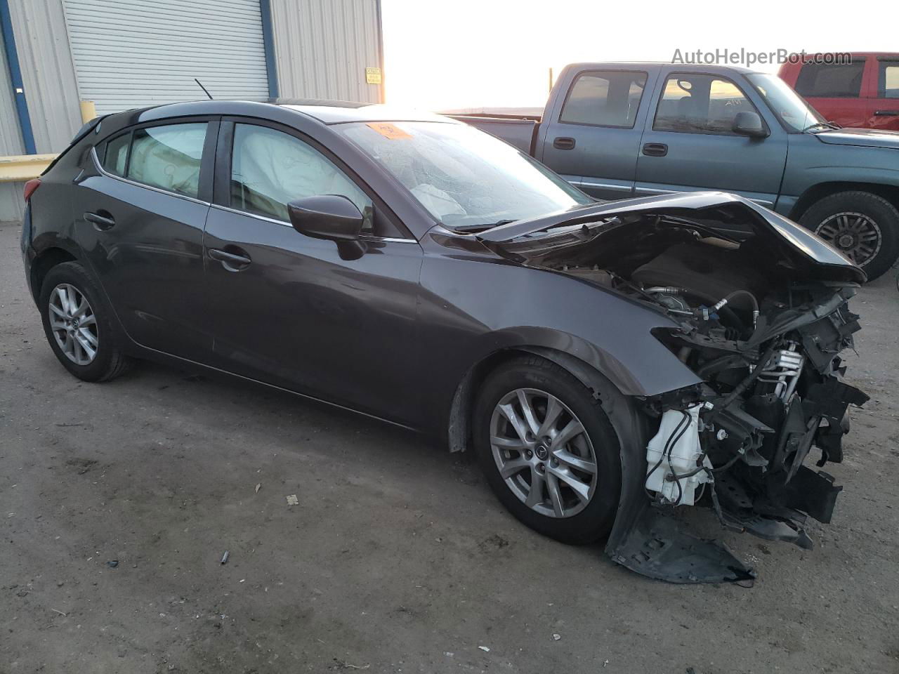 2016 Mazda 3 Sport Угольный vin: 3MZBM1K79GM296704