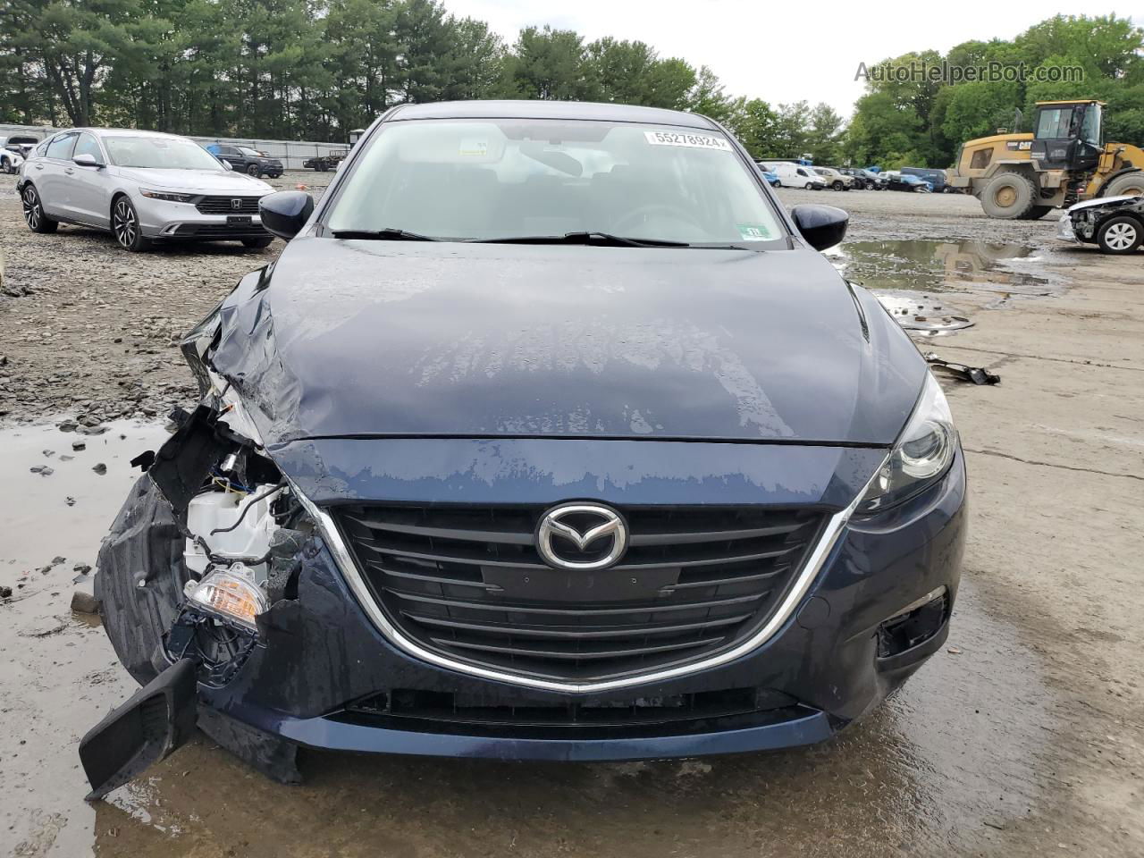 2016 Mazda 3 Sport Blue vin: 3MZBM1K7XGM322534