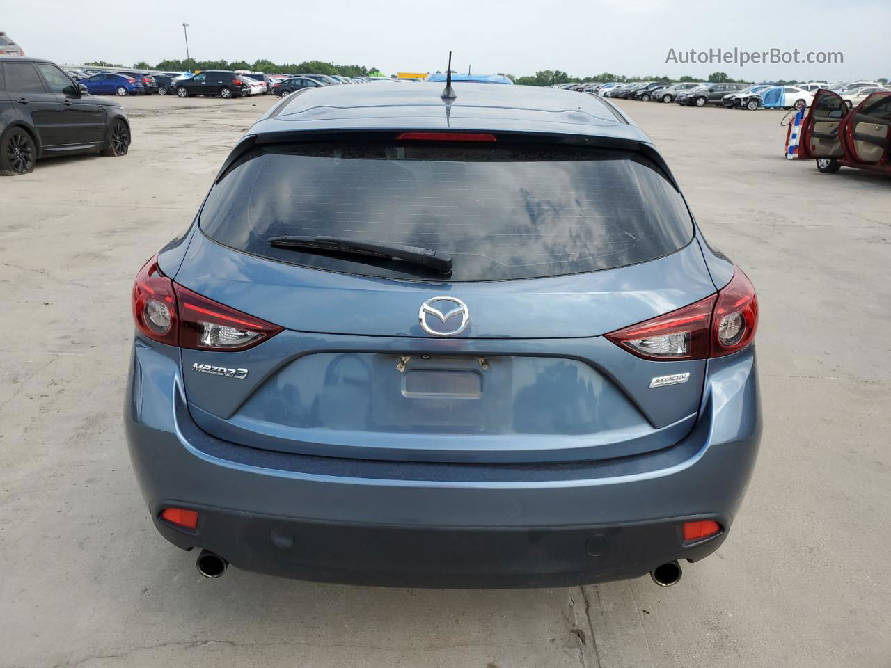 2015 Mazda 3 Touring Gray vin: 3MZBM1L70FM179543