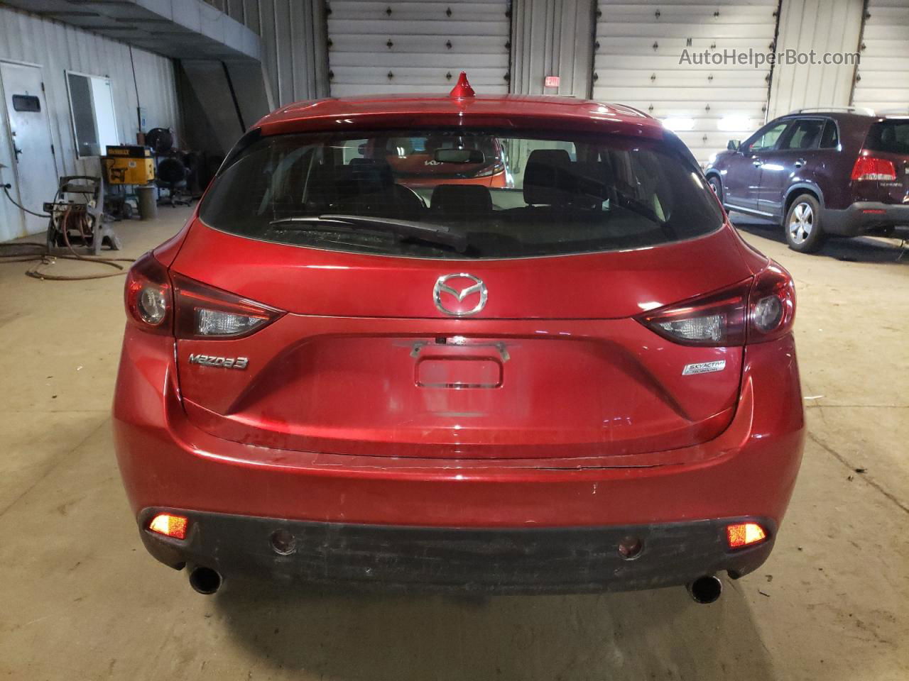 2015 Mazda 3 Touring Red vin: 3MZBM1L70FM187772