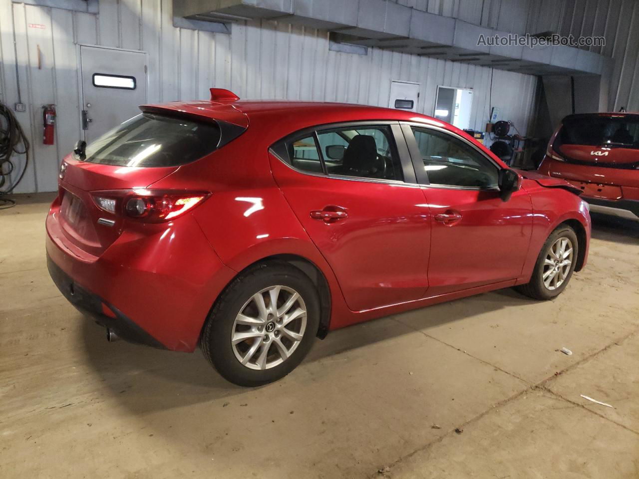 2015 Mazda 3 Touring Red vin: 3MZBM1L70FM187772