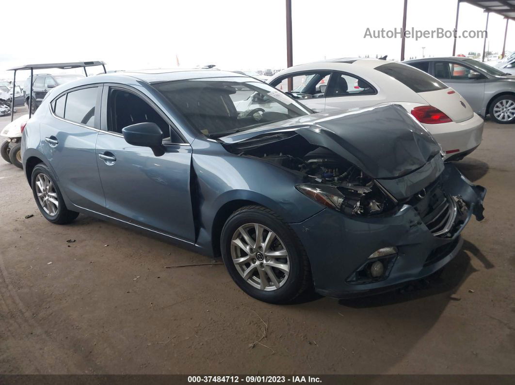 2015 Mazda Mazda3 I Touring Blue vin: 3MZBM1L71FM140704