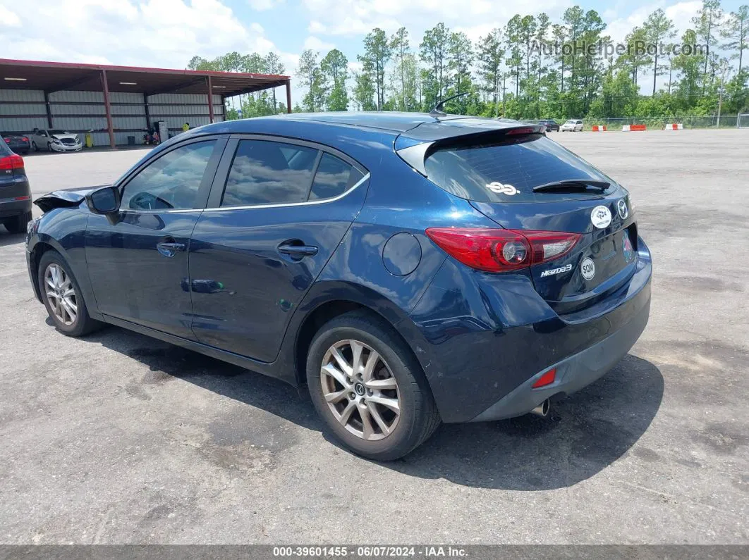 2015 Mazda Mazda3 I Touring Blue vin: 3MZBM1L72FM208444