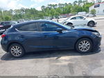 2015 Mazda Mazda3 I Touring Blue vin: 3MZBM1L72FM208444