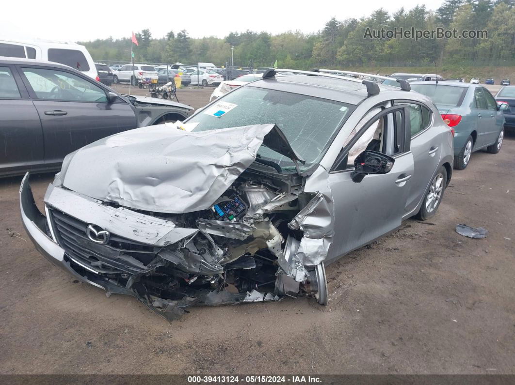 2016 Mazda Mazda3 I Touring Silver vin: 3MZBM1L72GM245110