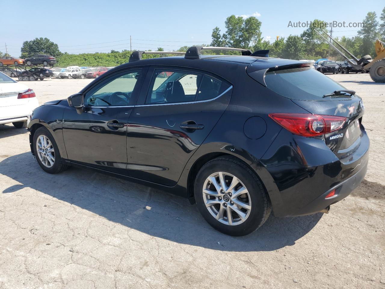 2015 Mazda 3 Touring Black vin: 3MZBM1L73FM177981