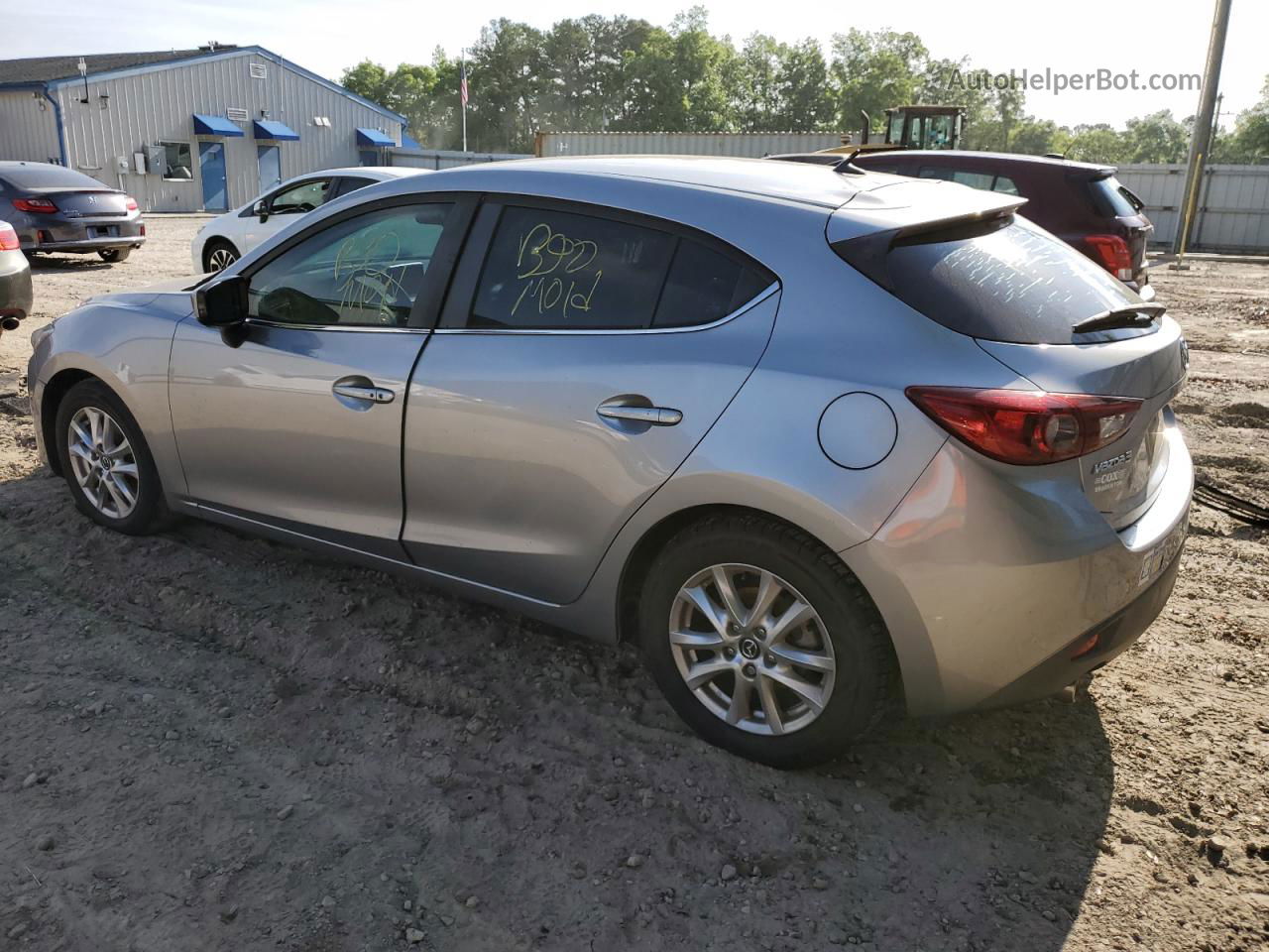 2015 Mazda 3 Touring Silver vin: 3MZBM1L73FM228461