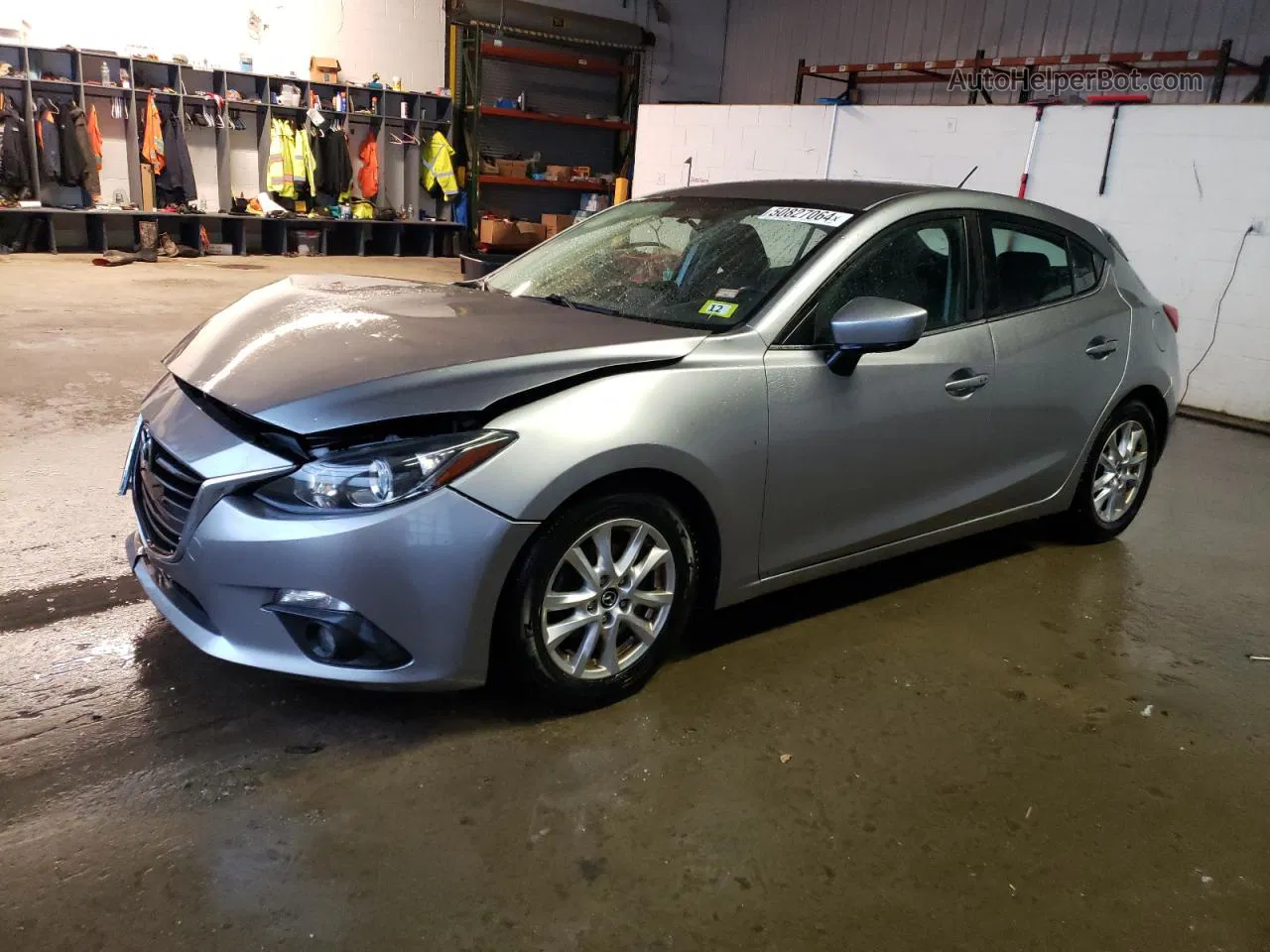 2015 Mazda 3 Touring Silver vin: 3MZBM1L74FM230543