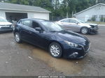 2015 Mazda Mazda3 I Touring Dark Blue vin: 3MZBM1L75FM224458