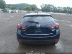 2015 Mazda Mazda3 I Touring Dark Blue vin: 3MZBM1L75FM224458