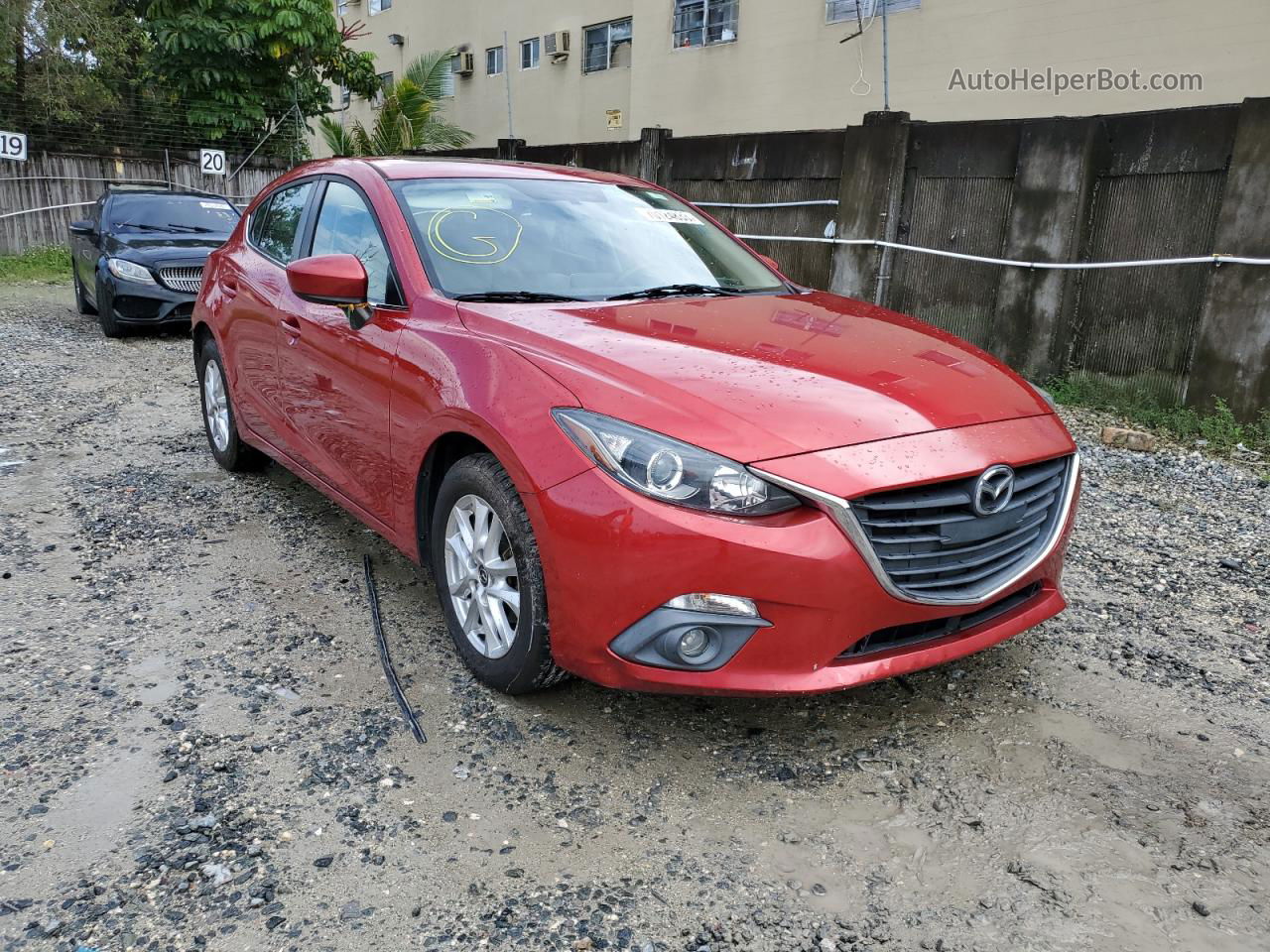 2015 Mazda 3 Touring Red vin: 3MZBM1L76FM203277