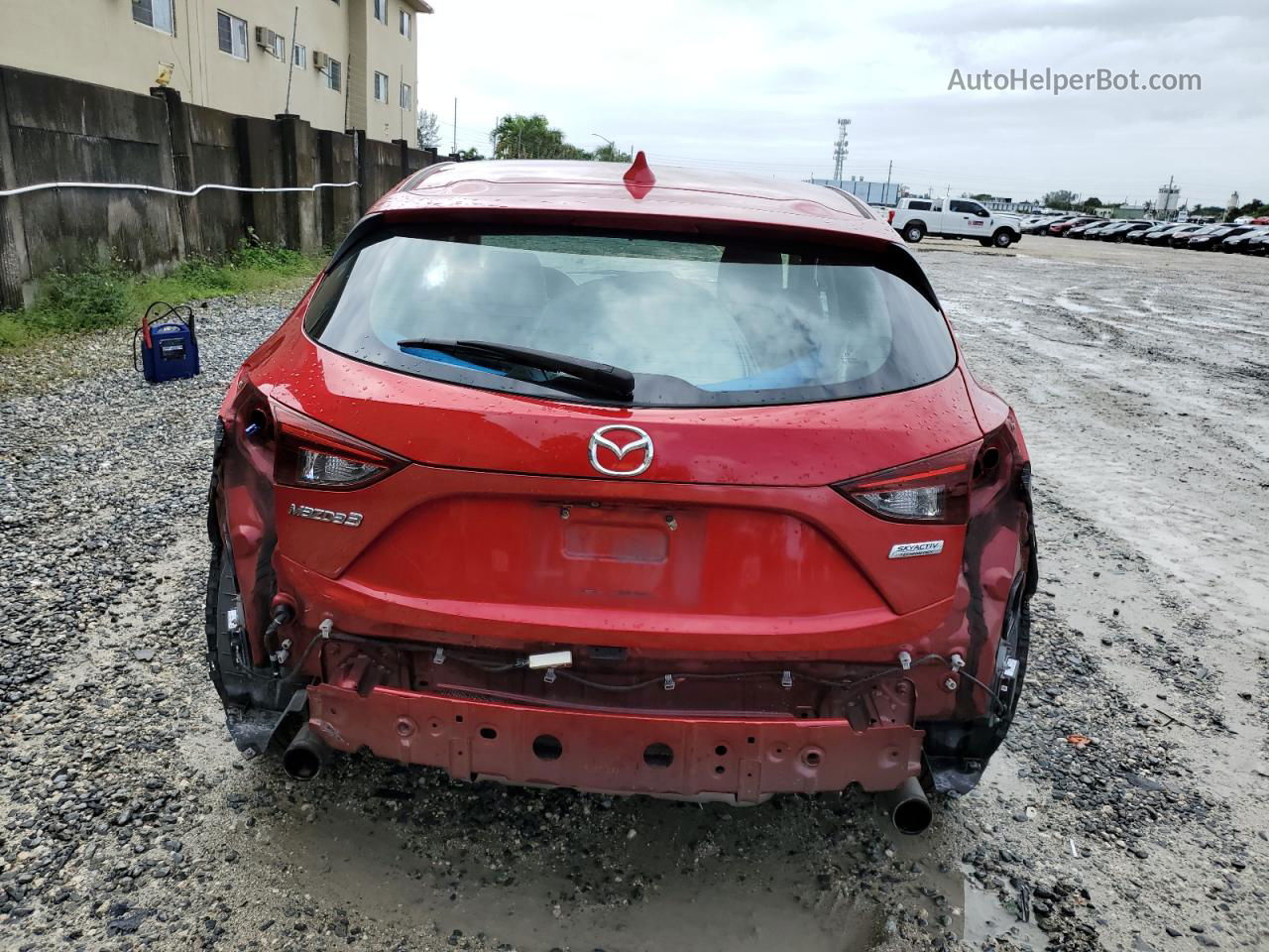 2015 Mazda 3 Touring Red vin: 3MZBM1L76FM203277