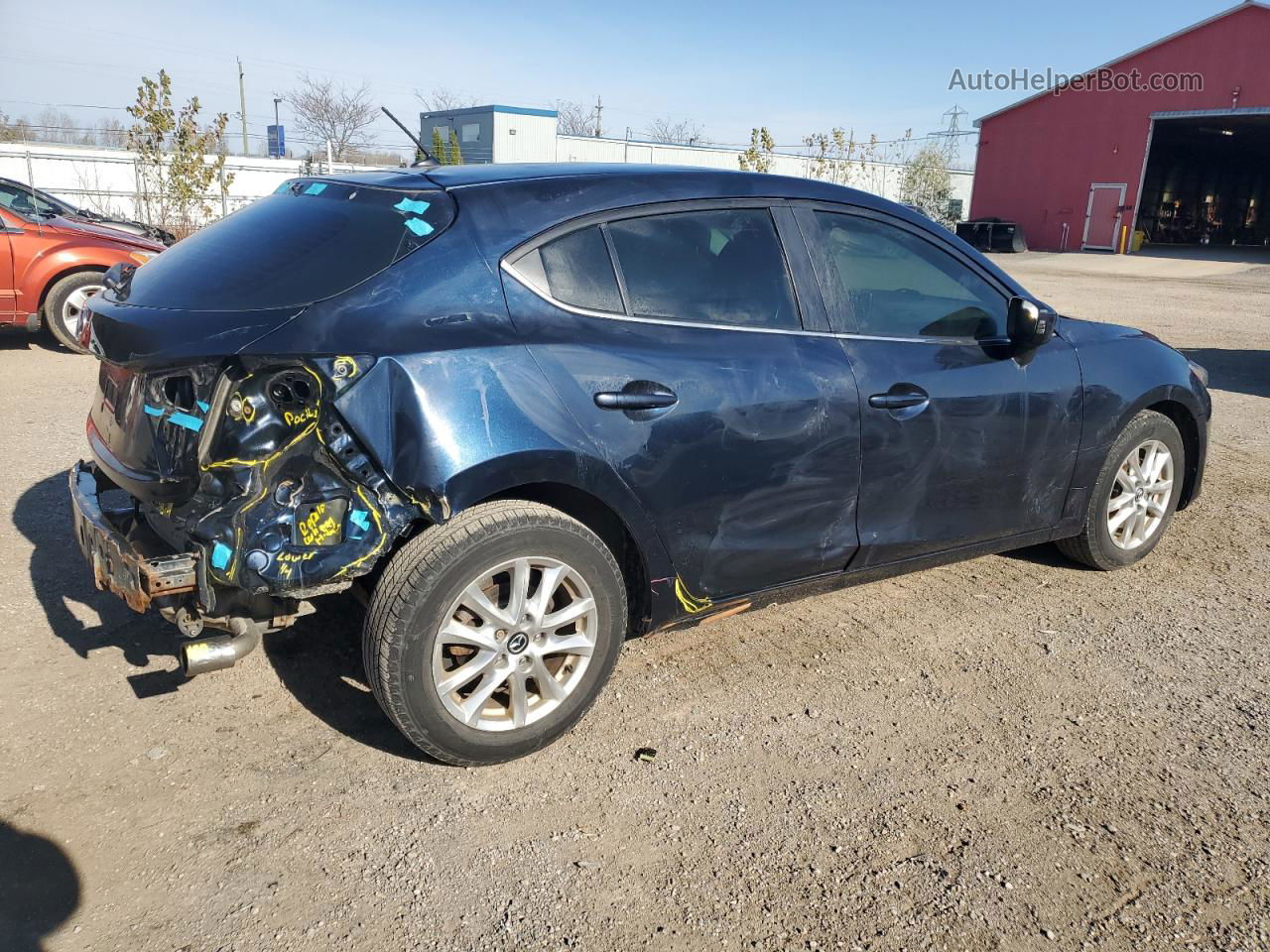 2015 Mazda 3 Touring Blue vin: 3MZBM1L76FM236652