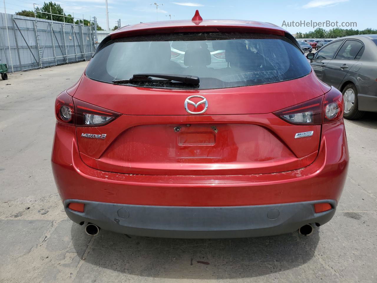 2014 Mazda 3 Touring Red vin: 3MZBM1L78EM114678