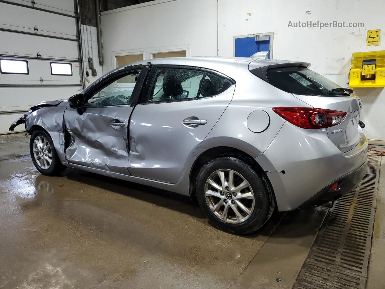 2014 Mazda 3 Touring Серебряный vin: 3MZBM1L78EM117631