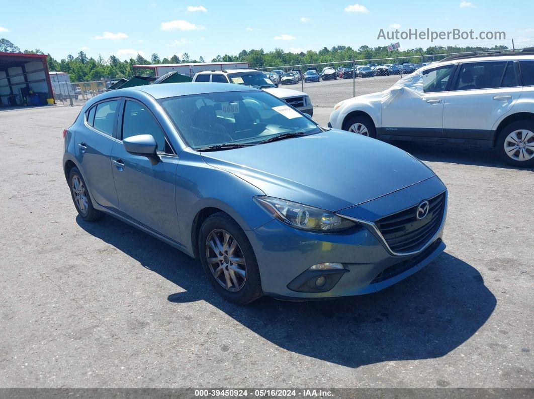 2015 Mazda Mazda3 I Touring Синий vin: 3MZBM1L7XFM182059