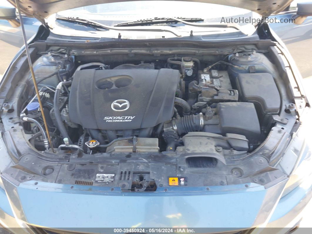 2015 Mazda Mazda3 I Touring Синий vin: 3MZBM1L7XFM182059