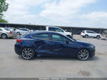 2015 Mazda Mazda3 I Grand Touring Dark Blue vin: 3MZBM1M74FM148729