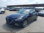 2015 Mazda Mazda3 I Grand Touring Dark Blue vin: 3MZBM1M74FM148729