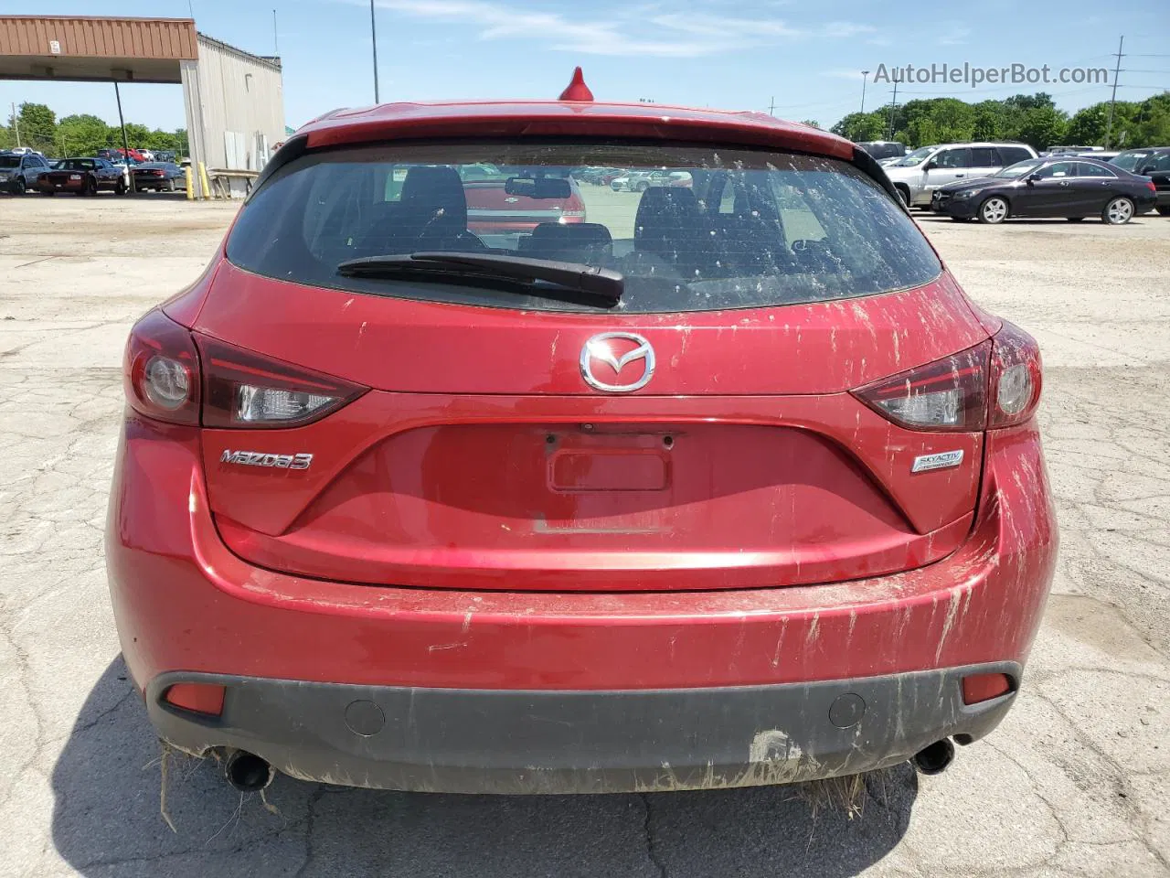 2016 Mazda 3 Touring Red vin: 3MZBM1M75GM302222