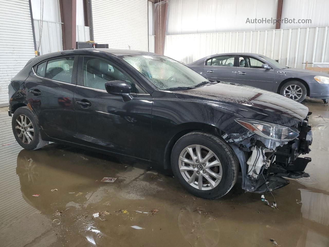 2015 Mazda 3 Grand Touring Black vin: 3MZBM1M77FM193860