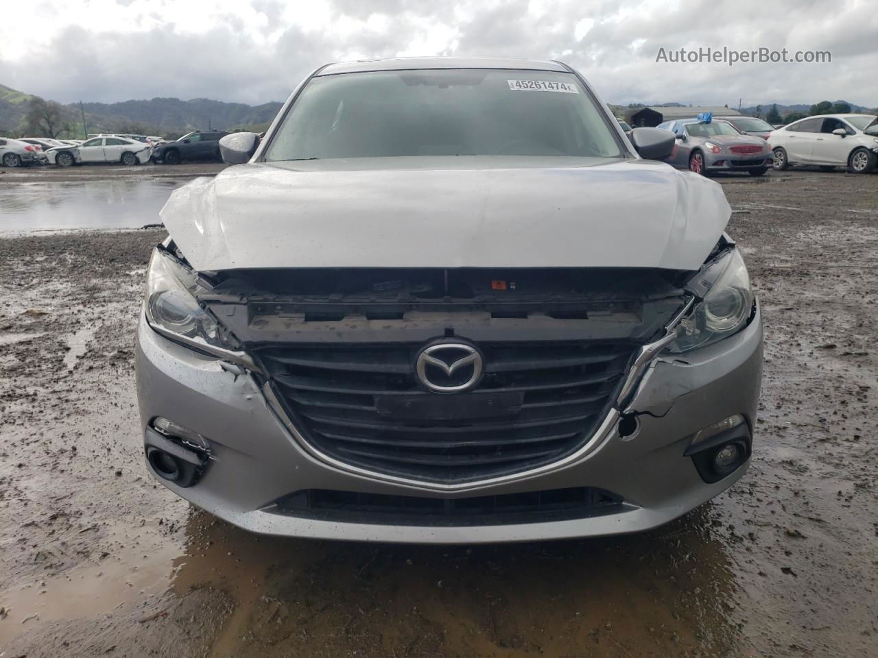 2016 Mazda 3 Touring Серый vin: 3MZBM1M79GM313787