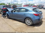 2016 Mazda Mazda3 I Grand Touring Синий vin: 3MZBM1N72GM253866