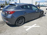 2016 Mazda 3 Grand Touring Charcoal vin: 3MZBM1N74GM258163