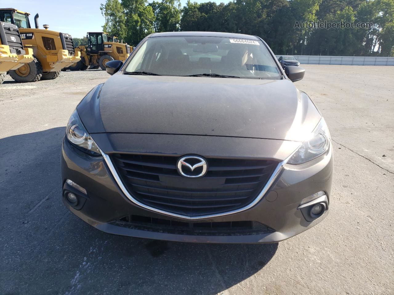 2016 Mazda 3 Grand Touring Charcoal vin: 3MZBM1N78GM327601