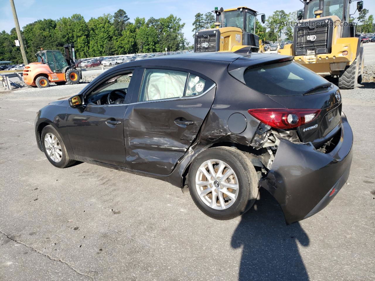 2016 Mazda 3 Grand Touring Charcoal vin: 3MZBM1N78GM327601