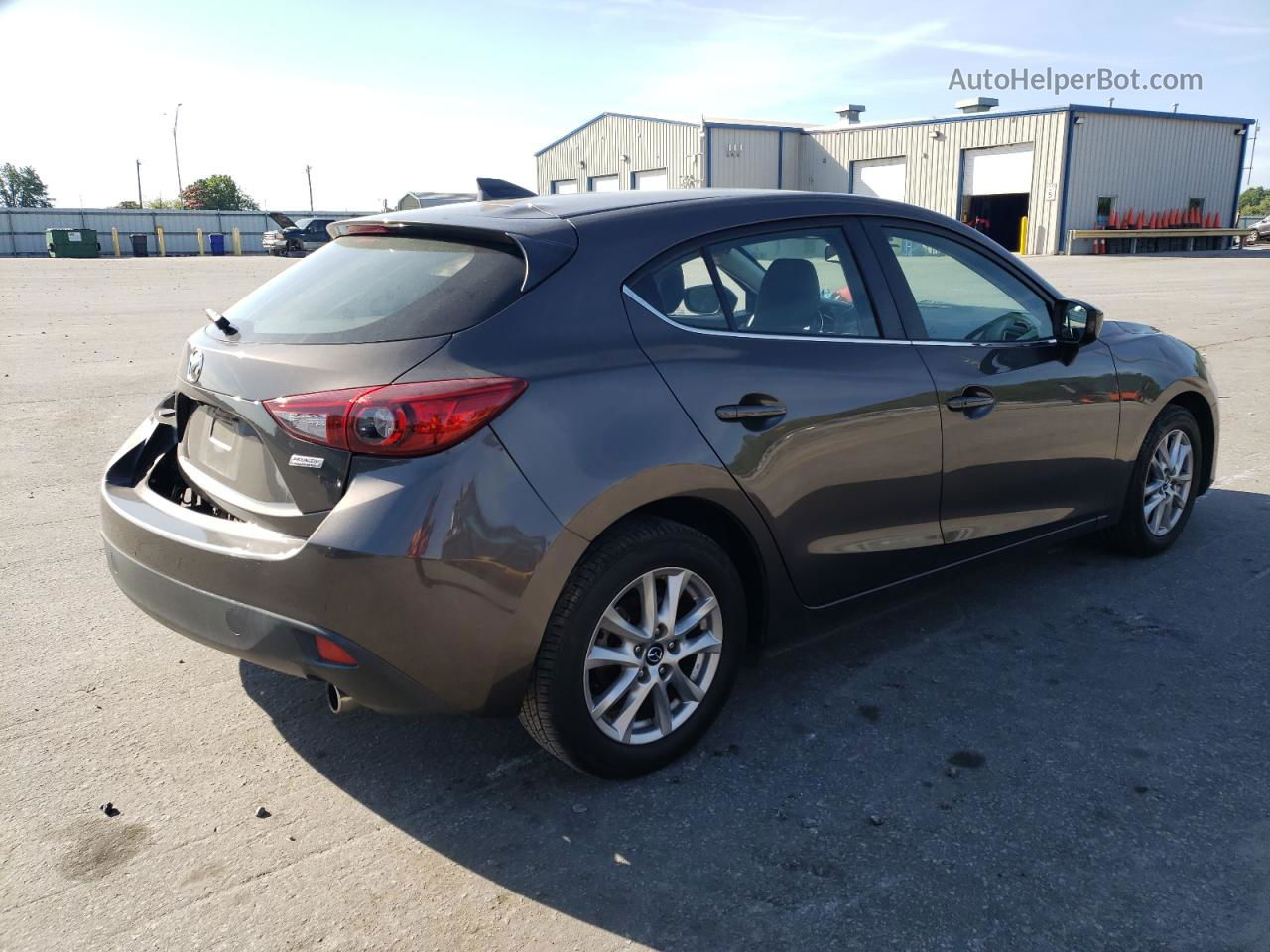 2016 Mazda 3 Grand Touring Charcoal vin: 3MZBM1N78GM327601