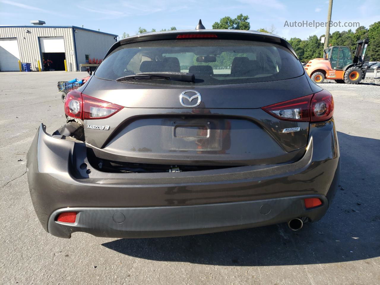 2016 Mazda 3 Grand Touring Charcoal vin: 3MZBM1N78GM327601