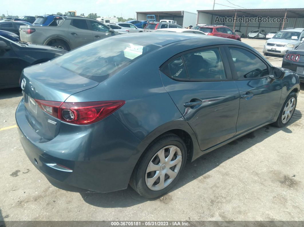 2016 Mazda Mazda3 I Sport Blue vin: 3MZBM1T72GM250260